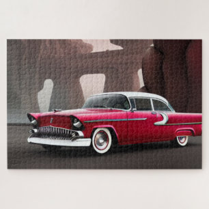 quebra-cabeça do carro clássico de 1955