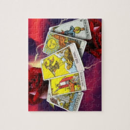 Quebra-cabeça do cartão de Tarot