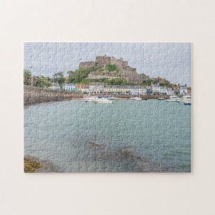 quebra-cabeça do Castelo de Jersey Mont Orgueil