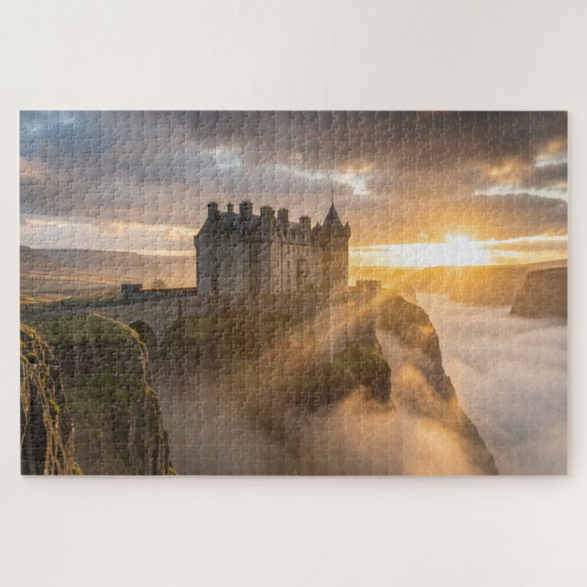 Quebra-cabeça do Castelo Escocês (Horizontal)
