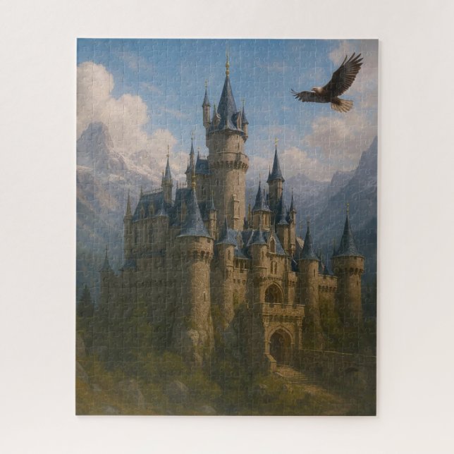 Quebra-cabeça do Castelo Fantástico (Vertical)