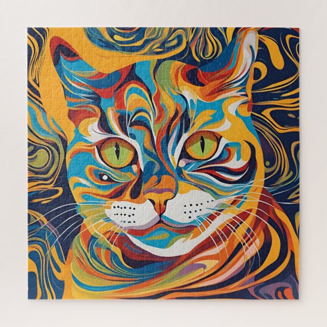 Quebra-cabeça do Cat Lover (Vertical)