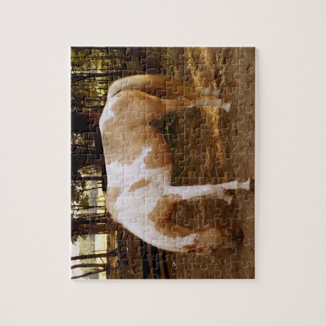 Quebra-cabeça do cavalo 3 (Vertical)