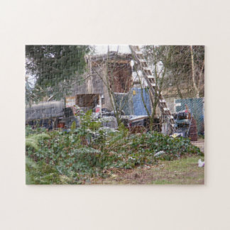 Quebra-cabeça do cemitério de automóveis da