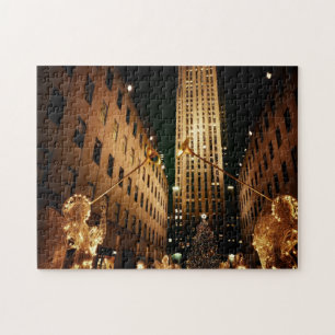 Quebra-cabeça do centro de New York Rockefeller -