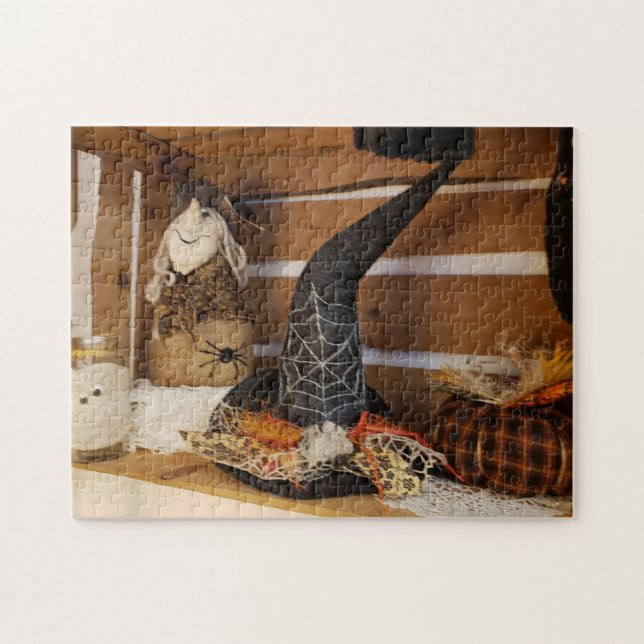 Quebra-cabeça do Chapéu de Bruxas Astuta, 28cm x 3 (Horizontal)