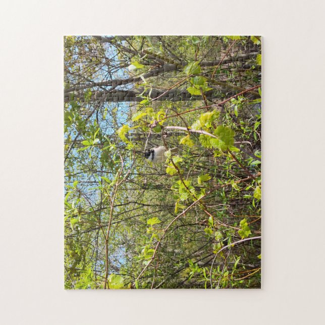 Quebra-cabeça do Chickadee (Vertical)