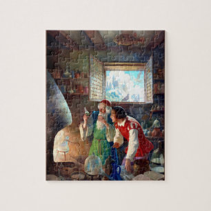 Quebra-cabeça do Cientista Alquimista