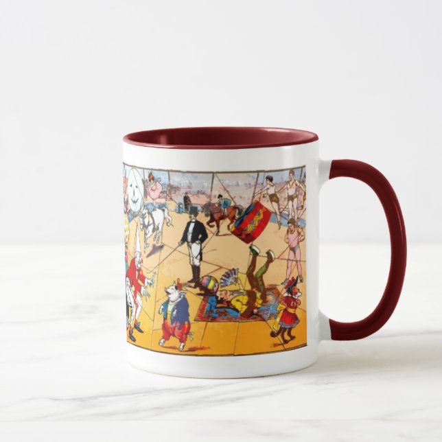 Quebra-cabeça do circo - caneca (Direita)