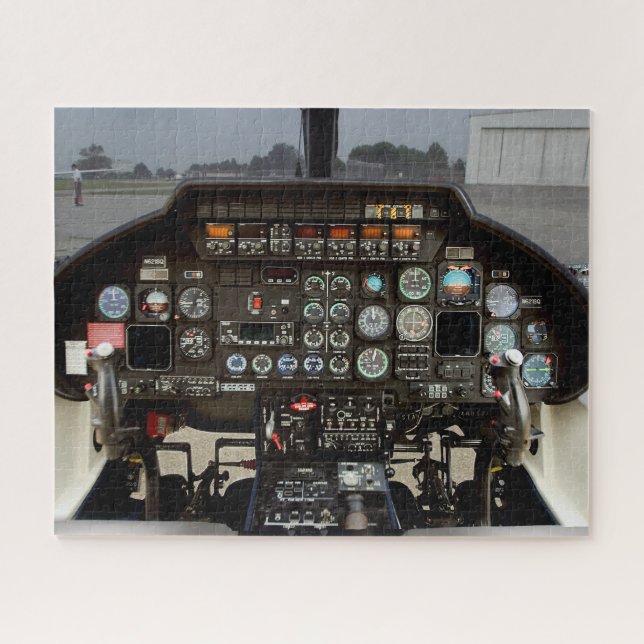 quebra-cabeça do cockpit de helicóptero (Horizontal)