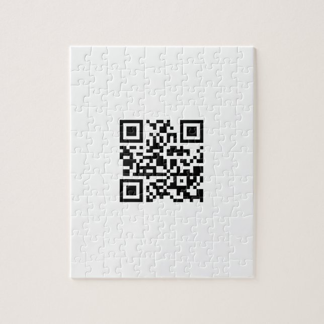 Quebra-cabeça do código de QR (Vertical)