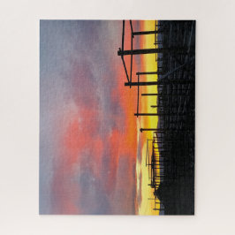 Quebra-cabeça do Corral ao Pôr do Sol