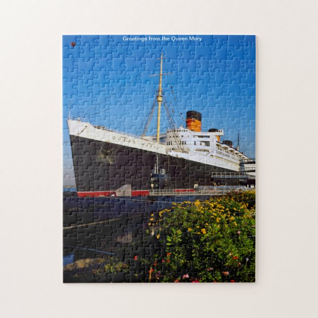 Quebra-cabeça do cruzeiro Queen Mary (Vertical)