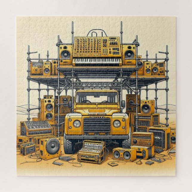 Quebra-cabeça do Desert Defender (Vertical)