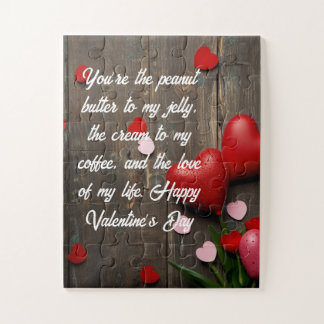 Quebra-cabeça do dia de Vlentine