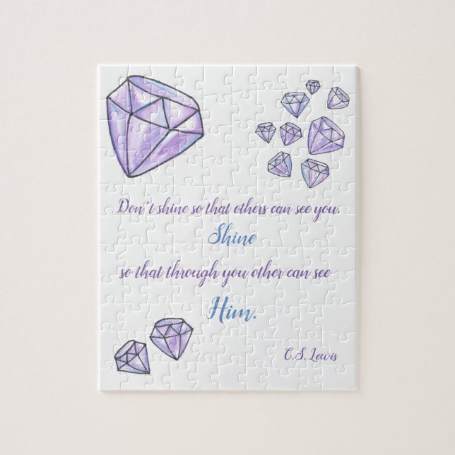 Quebra-cabeça do diamante (Vertical)