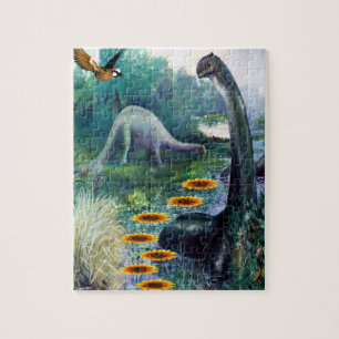 Quebra-cabeça do Dinossauro Jigsaw