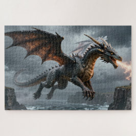 Quebra-cabeça do Dragão Animal Espiritual Celta