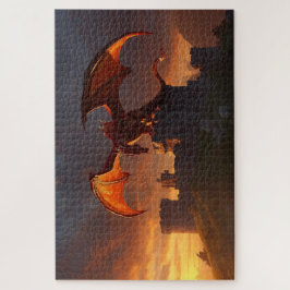 Quebra-cabeça do Dragão Galês Mitológico