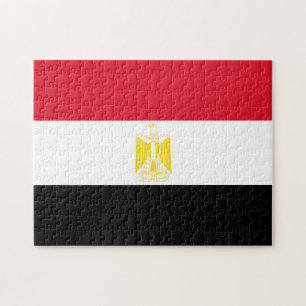 Quebra-cabeça do Egito Flag Jigsaw