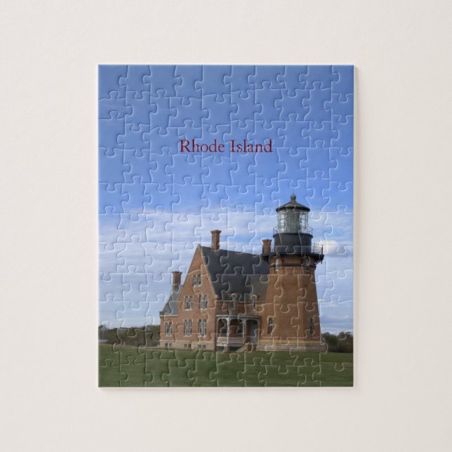 Quebra-cabeça do Farol de Rhode Island (Vertical)