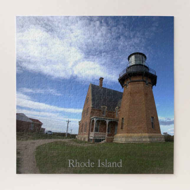 Quebra-cabeça do Farol de Rhode Island (Vertical)