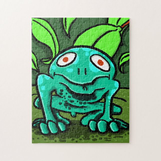 quebra-cabeça do froggie (Vertical)