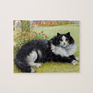 Quebra-cabeça do gato, gatos de Louis Wain