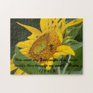 Quebra-cabeça do girassol gigante