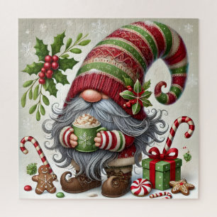 Quebra-cabeça do Gnome de Natal