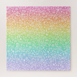 Quebra-cabeça do Gradiente Arco-Íris