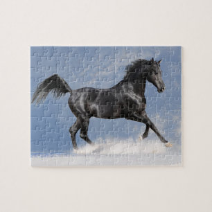 Quebra-cabeça do Jogo de Cavalo Negro