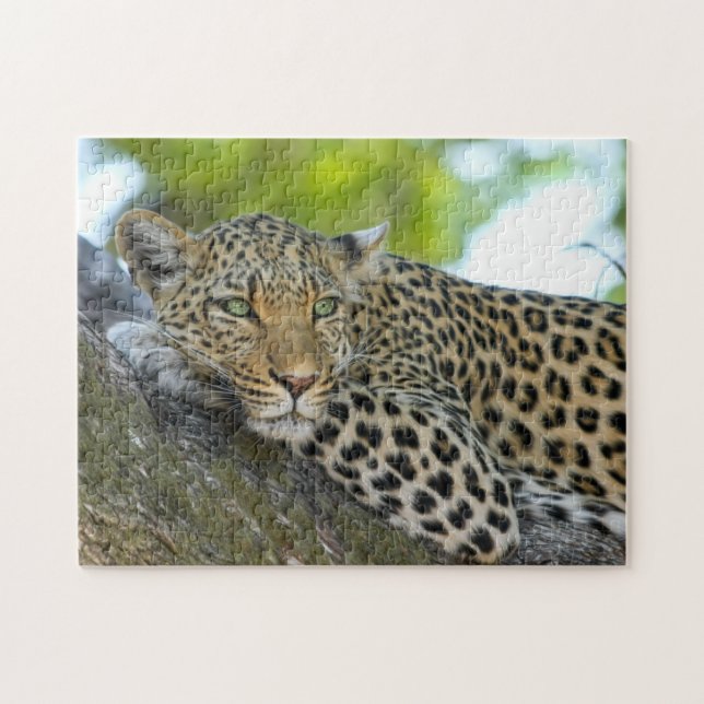 Quebra-cabeça do Jogo Leopardo (Horizontal)