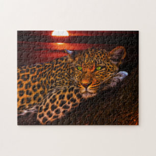 Quebra-cabeça do Jogo Leopardo