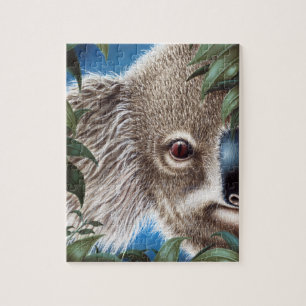 Quebra-cabeça do Koala dos objetos antigos