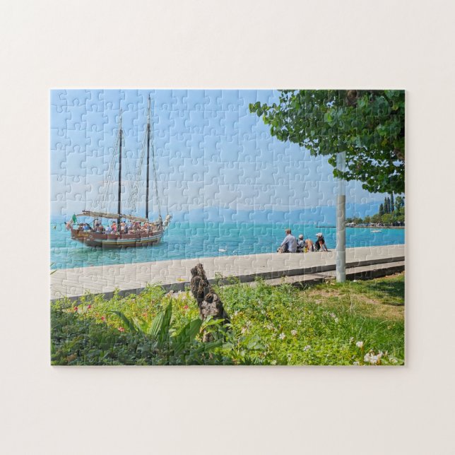 Quebra-cabeça do Lago Garda (Horizontal)