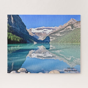 Quebra-cabeça do Lago Louise Banff Parque Naciona