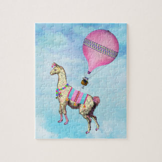 Quebra-cabeça do lama do vôo