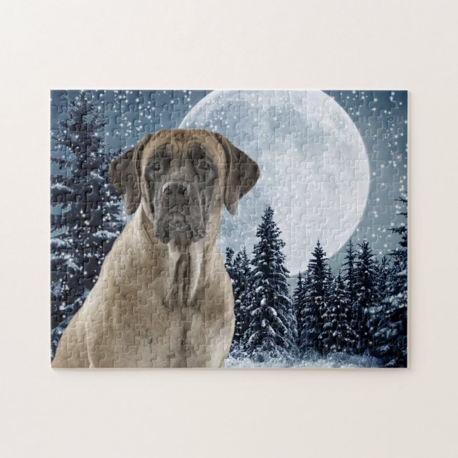 Quebra-cabeça do Mastiff (Horizontal)