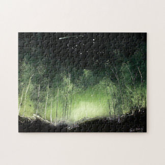 Quebra-cabeça do mistério da floresta