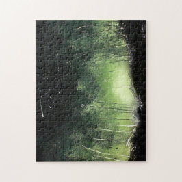 Quebra-cabeça do mistério da floresta