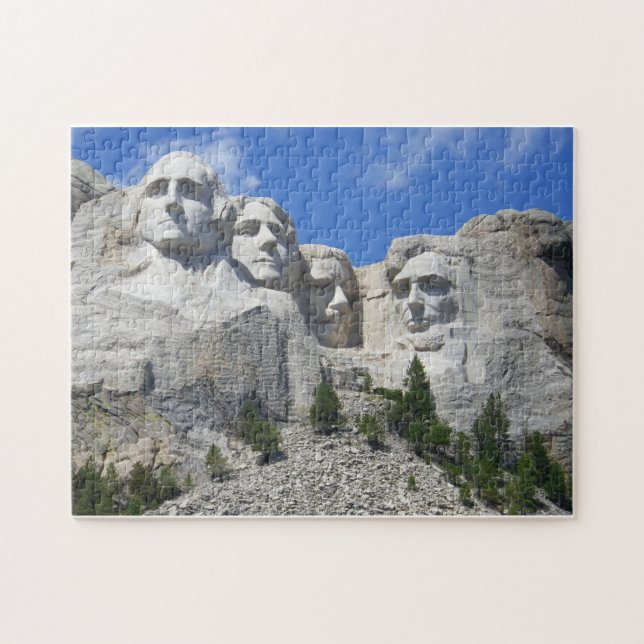 Quebra-cabeça do Mt Rushmore (Horizontal)