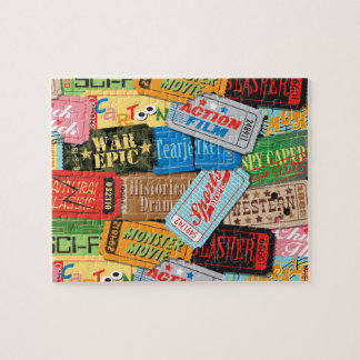 Quebra-cabeça do Multi-Bilhete da noite de cinema