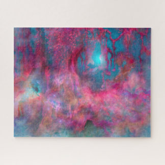 Quebra-cabeça do mundo de fantasia do campo de