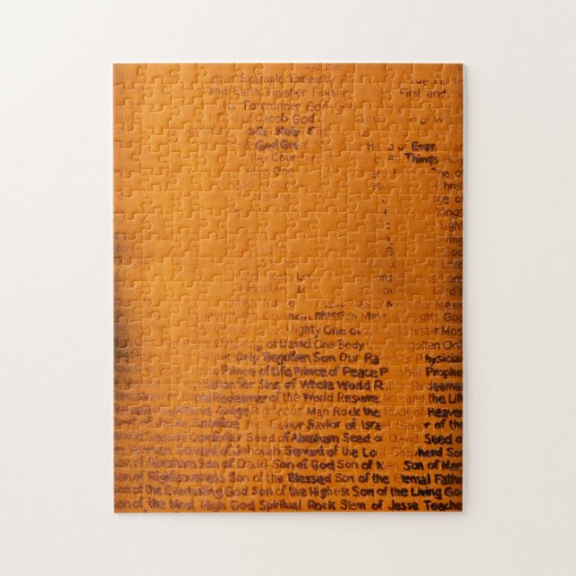 Quebra-cabeça do "nome" (Vertical)