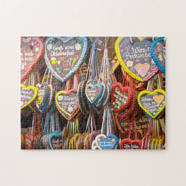 Quebra-cabeça do Oktoberfest alemão Cookies Jigsee (Horizontal)