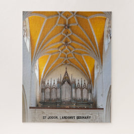 Quebra-cabeça do órgão de tubos de Landshut