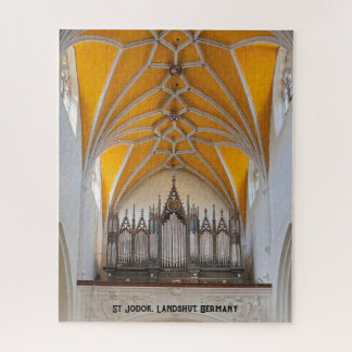 Quebra-cabeça do órgão de tubos de Landshut