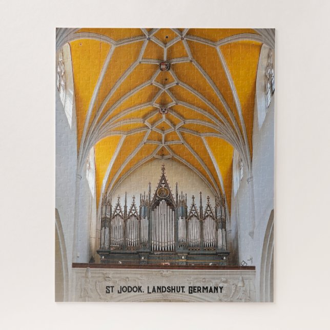 Quebra-cabeça do órgão de tubos de Landshut (Vertical)