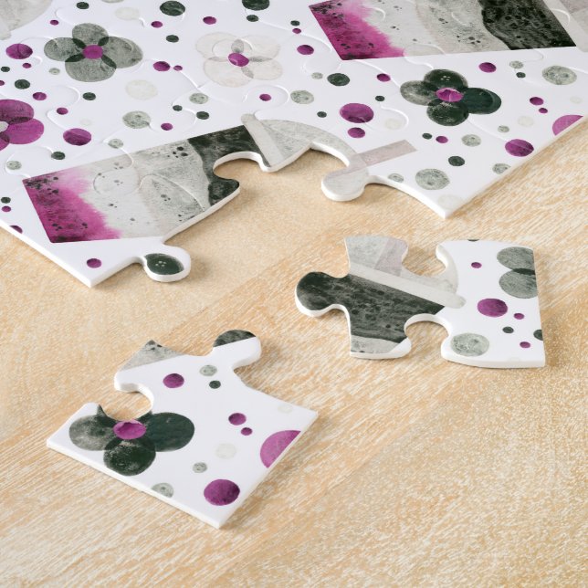 Quebra-cabeça do Orgulho Asexual (Lateral)